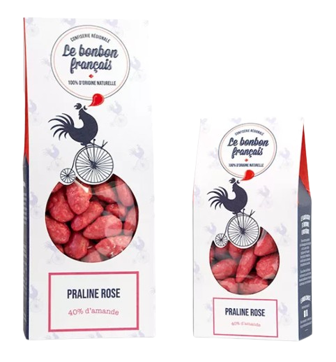 Praline rose 40% d'amande 