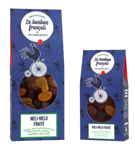 Méli-mélo fruité bio et vegan