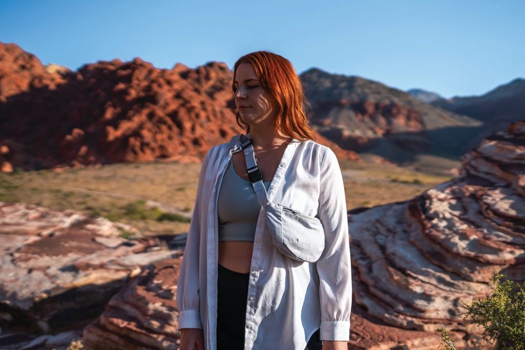 Sac banane en toile recyclée - 10