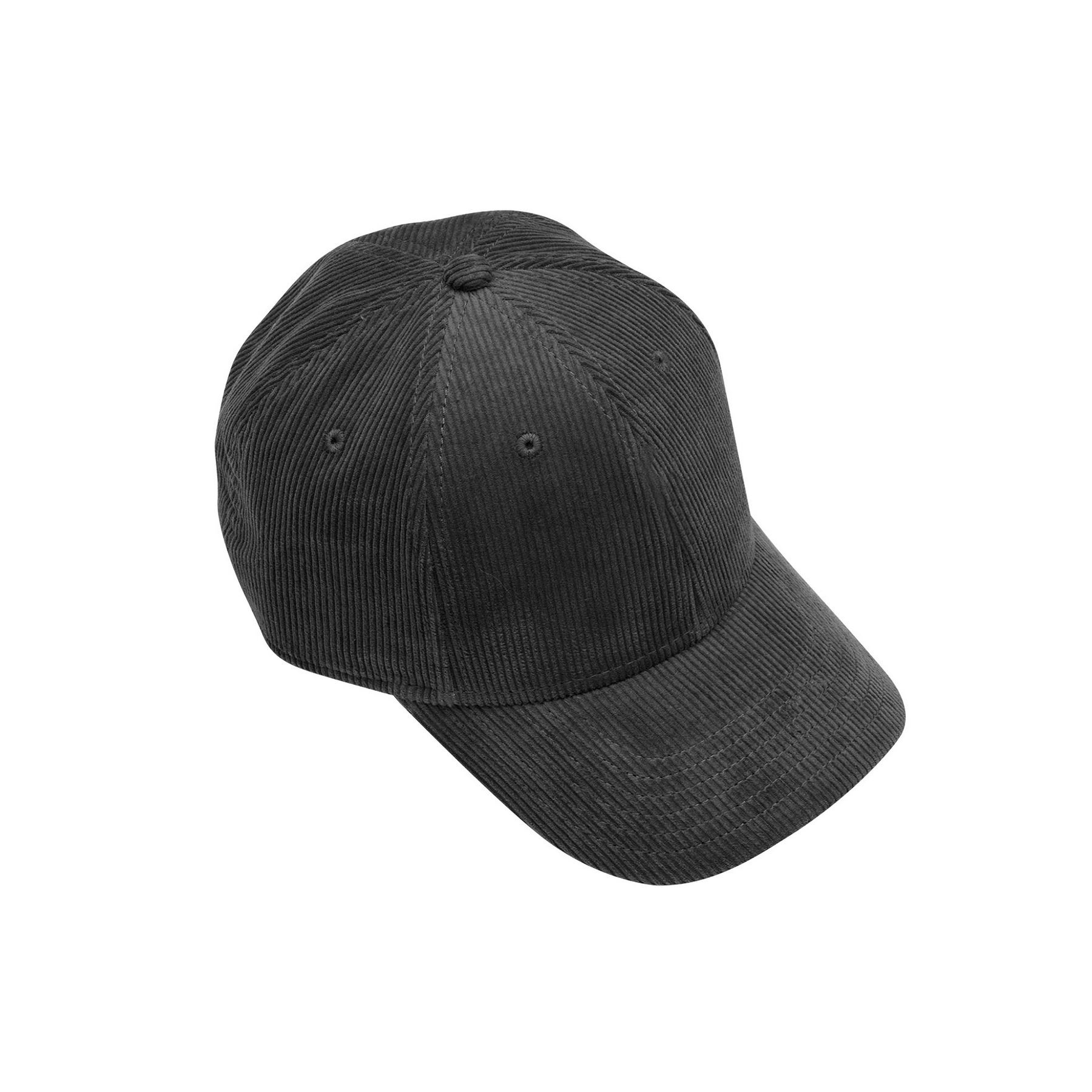 Casquette en velours à 6 pans -