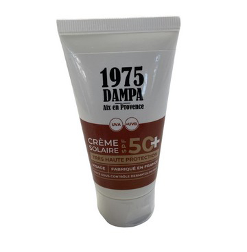 Crème solaire indice 50+ made in France