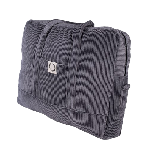 Sac conférencier en velours côtelé  - 2