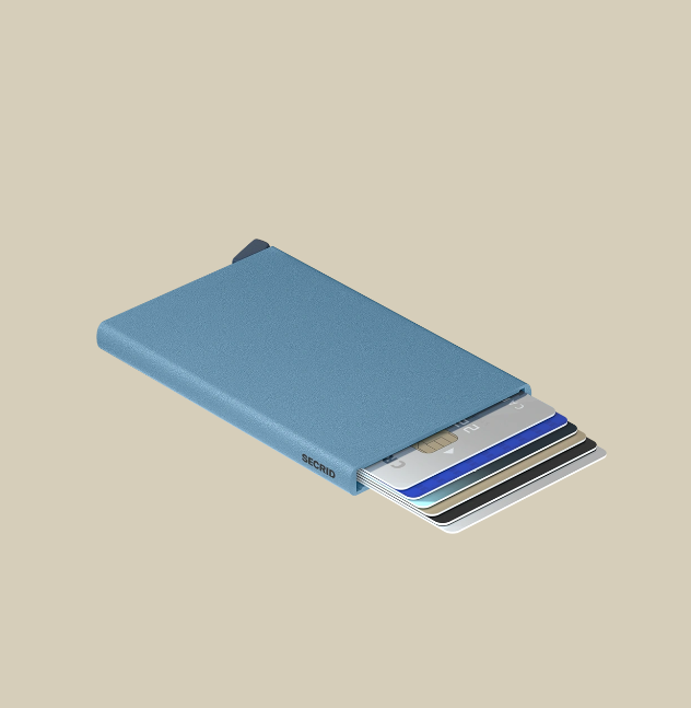 Porte-cartes en aluminium avec mécanisme pour 6 cartes - 9