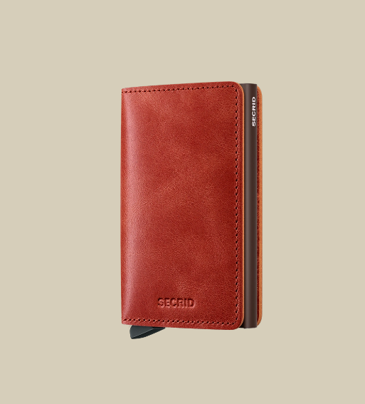 Portefeuille en cuir avec mécanisme pour 12 cartes - 12