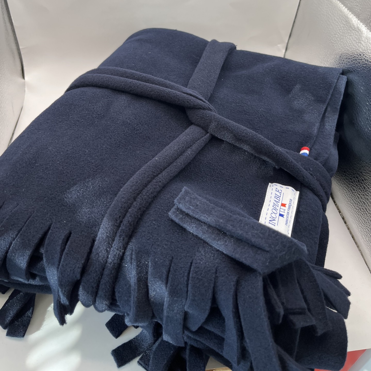 Plaid polaire fabriqué en France  -