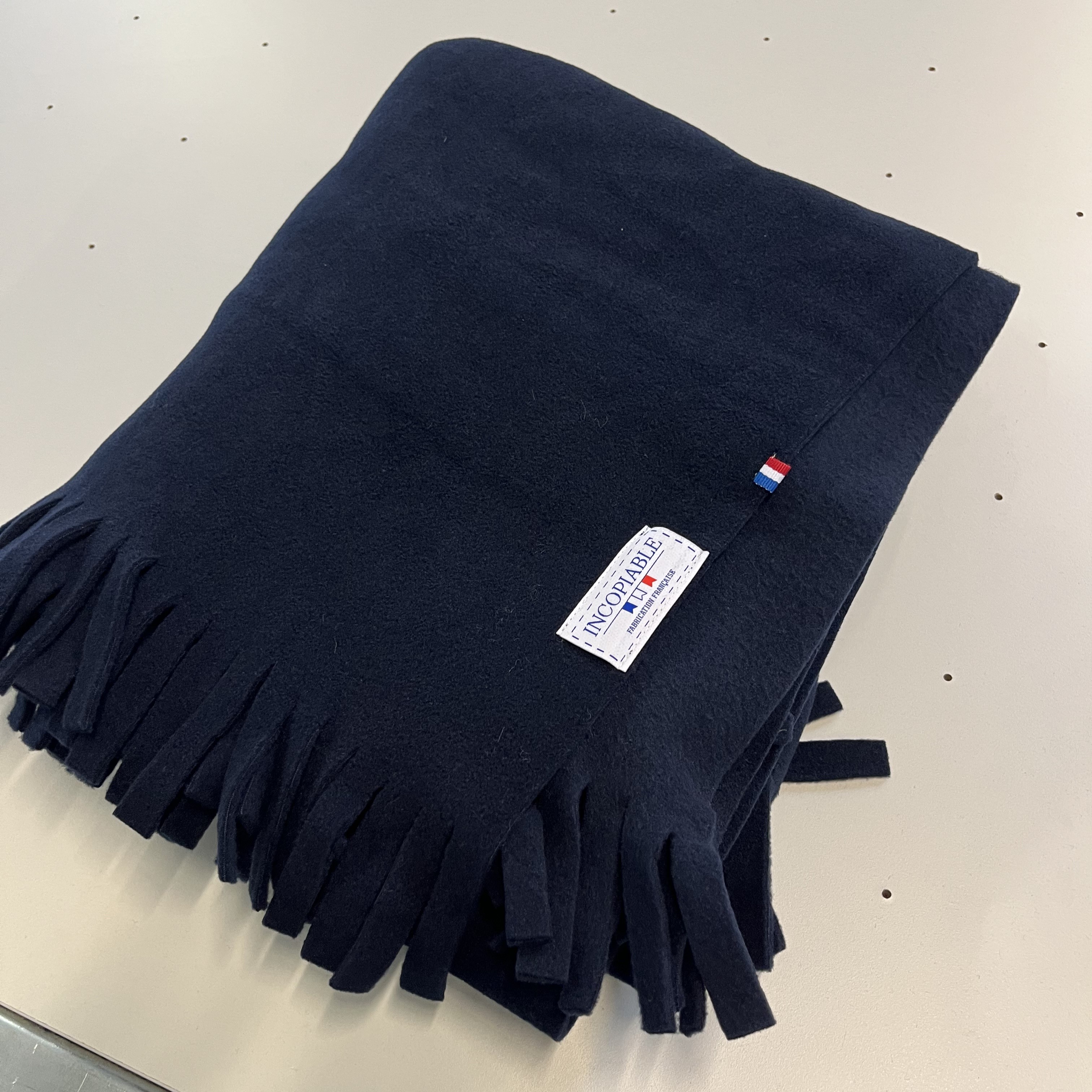 Plaid polaire fabriqué en France  -