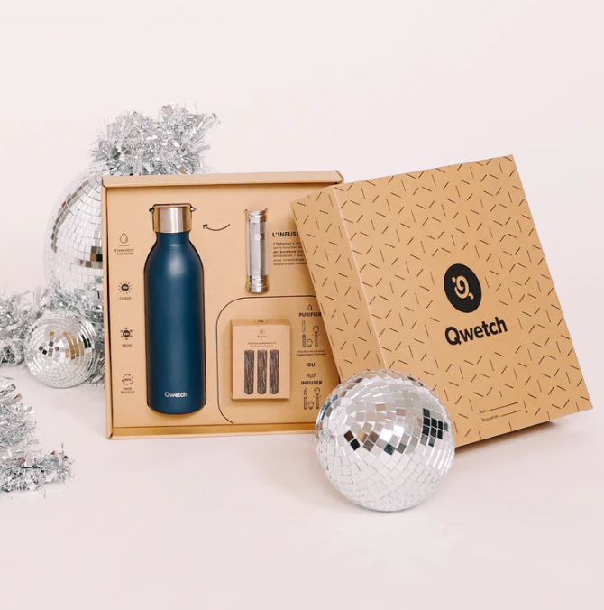 Coffret bouteille isotherme avec infuseur - 600 ml - 5