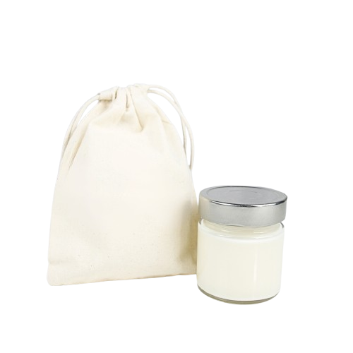 Bougie végétale à la cire de soja naturelle  -