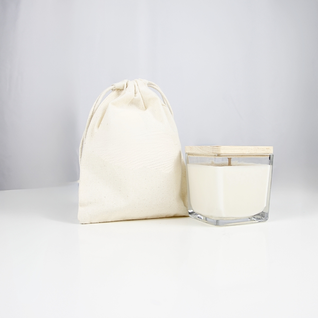 Petite bougie végétale à la cire de soja naturelle - 80 gr -