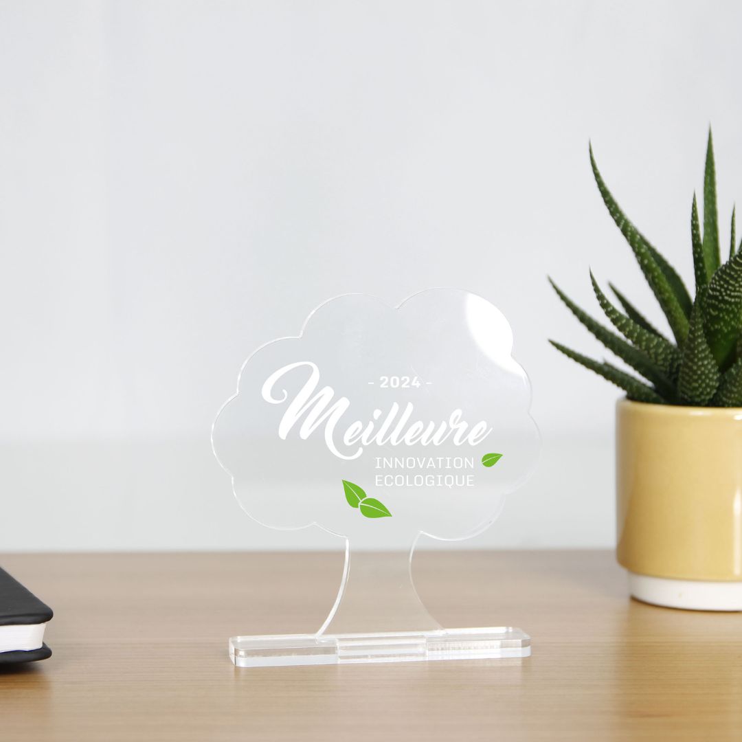 Trophée en plexiglas - Origine France Garantie -