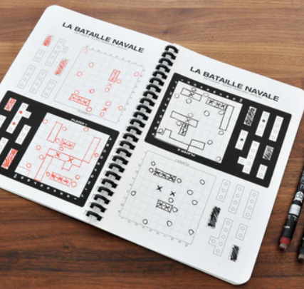 Carnet de jeux effaçable format A5 - Gamebook -