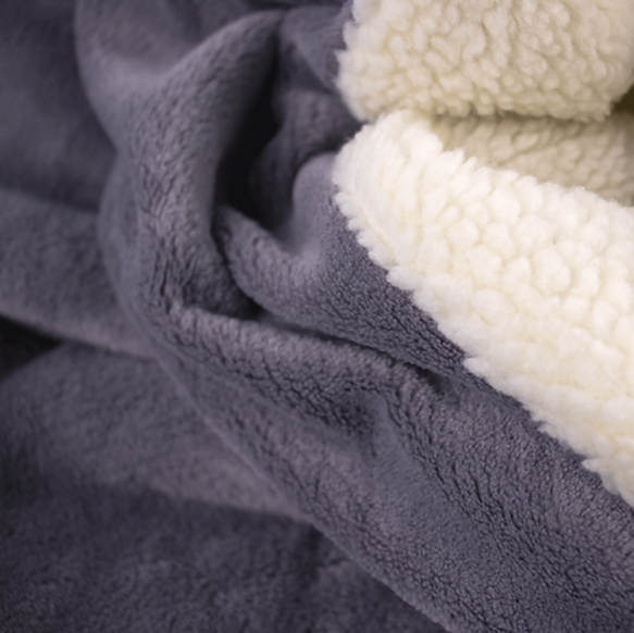 Plaid épais en polaire ultra chaud -