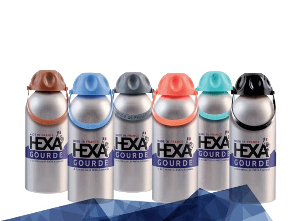 Gourde en aluminium Made in France - 630 ml -