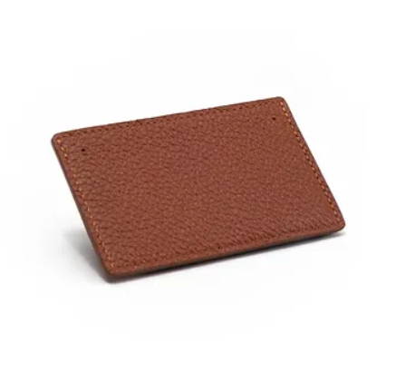Porte-cartes en cuir upcyclé sur mesure - 2