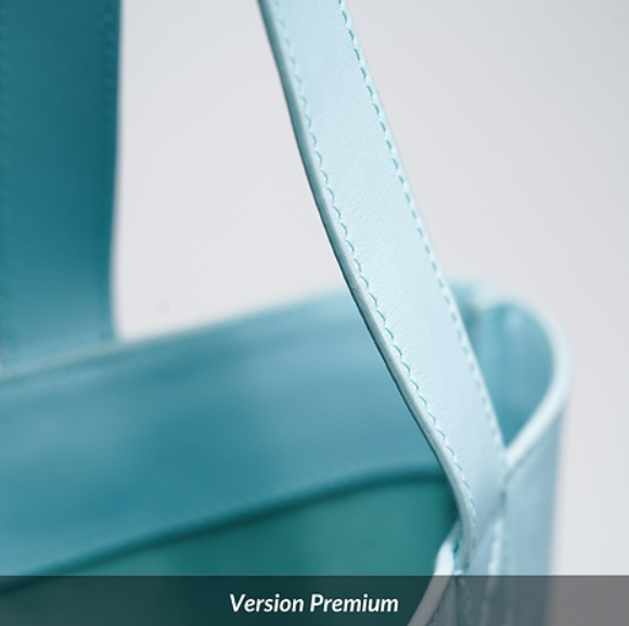 Totebag en cuir upcyclé sur mesure  - 5