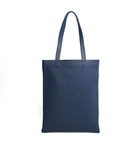 Totebag en cuir upcyclé sur mesure 
