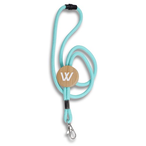 Lanyard tubulaire coton/ bambou