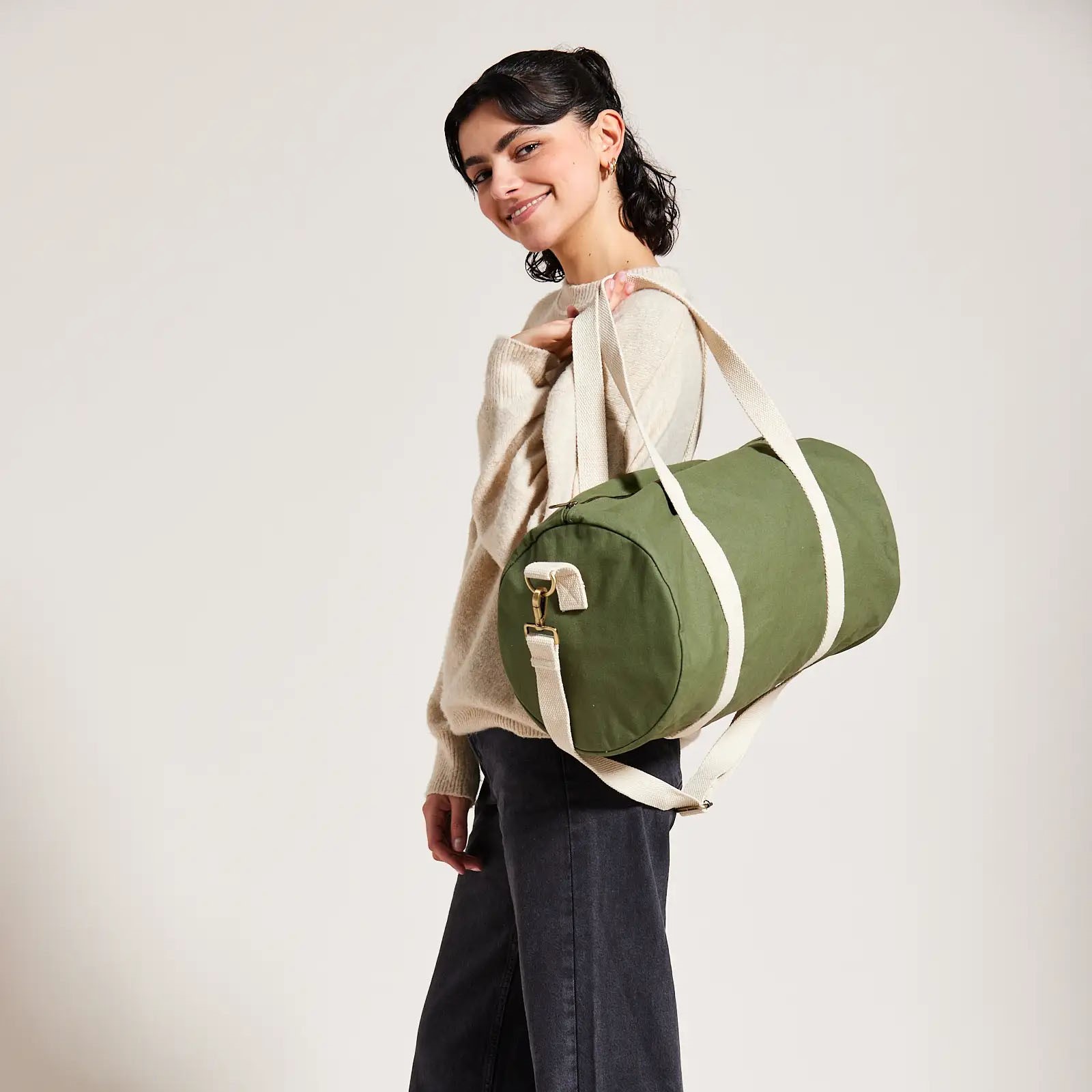 Sac polochon en coton bio - Livraison rapide - 9