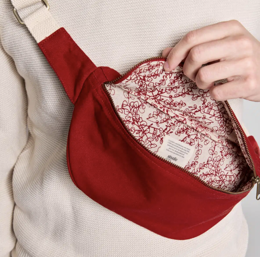 Sac banane en coton bio - Livraison rapide - 11