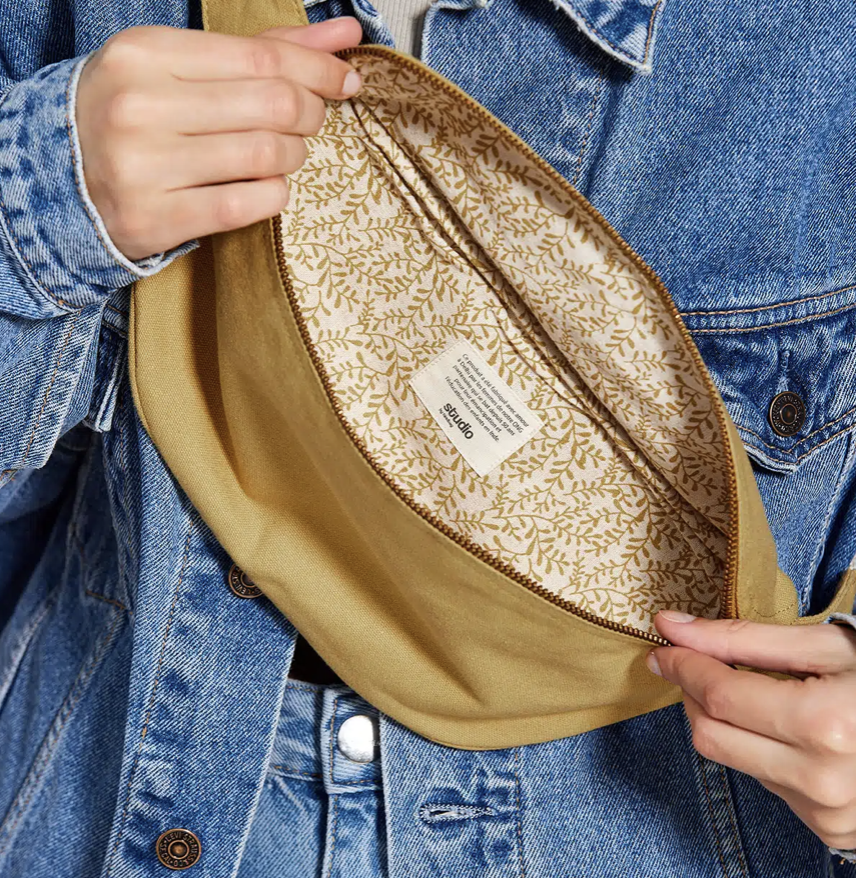 Sac banane en coton bio - Livraison rapide - 16