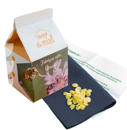 Emballage alimentaire en cire d'abeille à faire soi-même