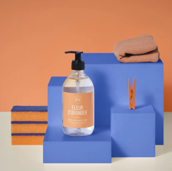 Savon liquide naturel et artisanal Made in France -