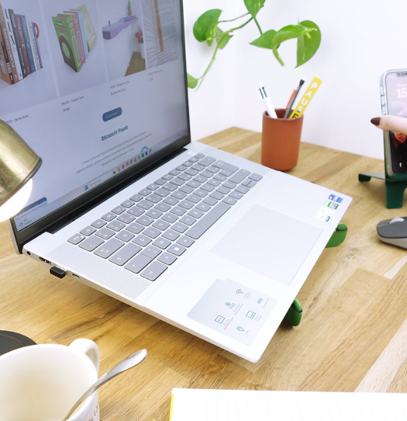 Support d'ordinateur démontable - Elévation - 2