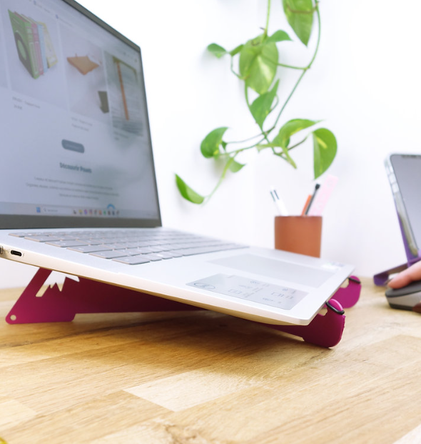 Support d'ordinateur démontable - Elévation - 4