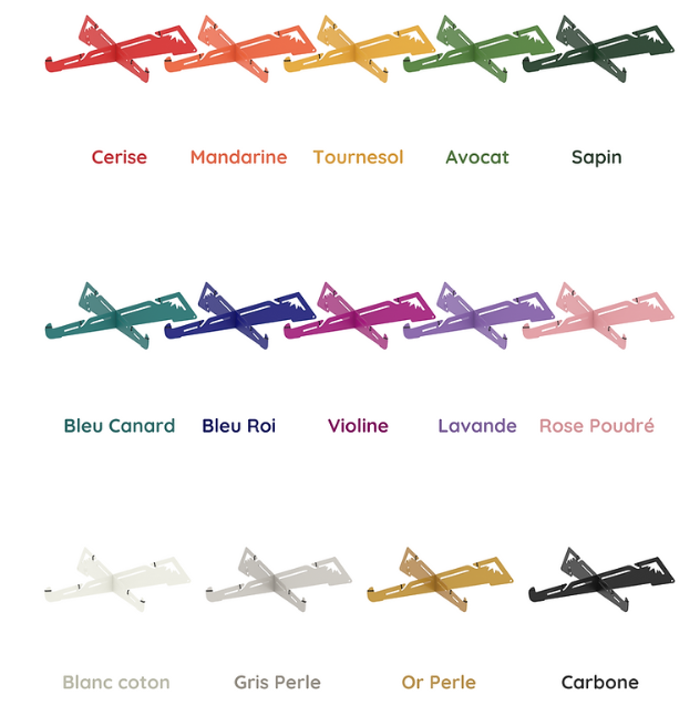 Support d'ordinateur démontable - Elévation - 6