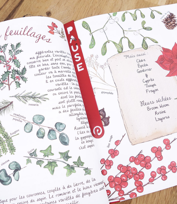 Marque-page en métal - Pause -