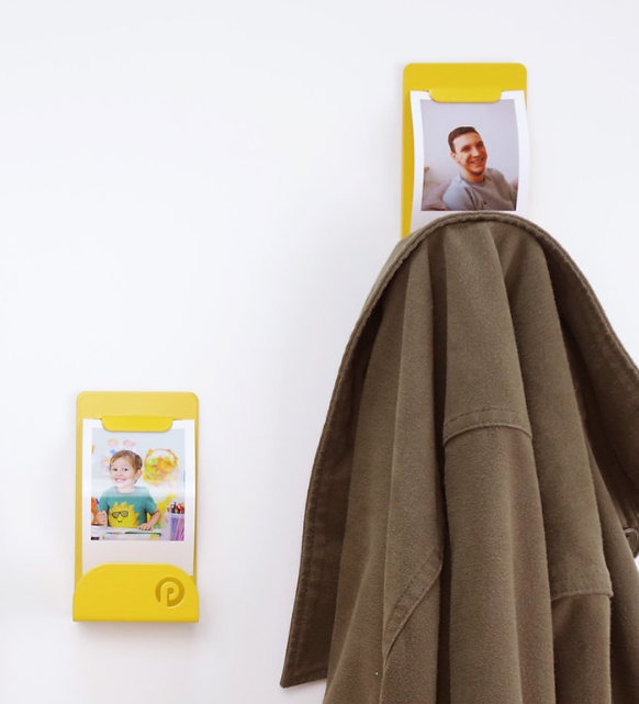 Porte-manteau avec photo en métal - Icones -