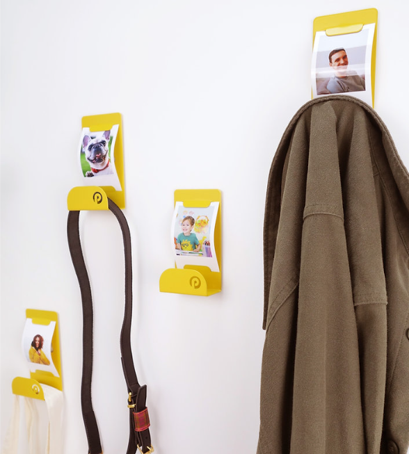 Porte-manteau avec photo en métal - Icones -