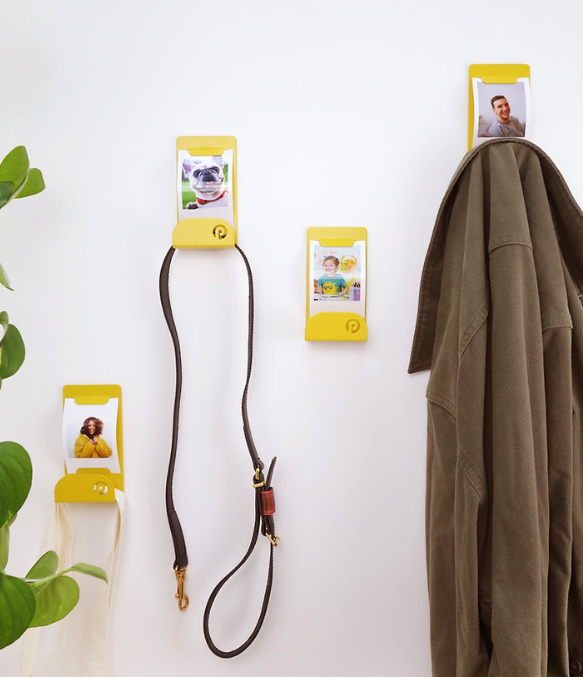 Porte-manteau avec photo en métal - Icones -