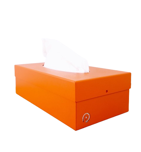 Boite à mouchoirs en métal - Distri'touss