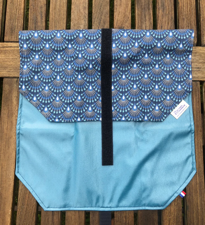 Roule sandwich en coton et toile cirée  -