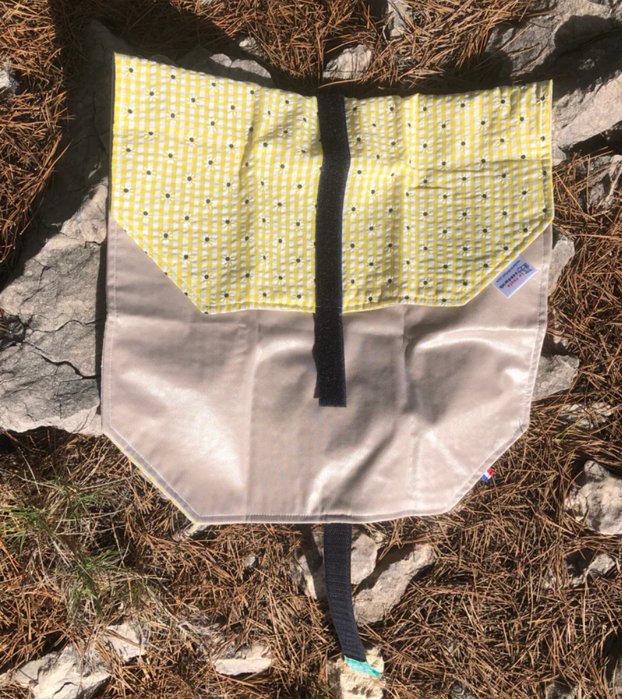 Roule sandwich en coton et toile cirée  -