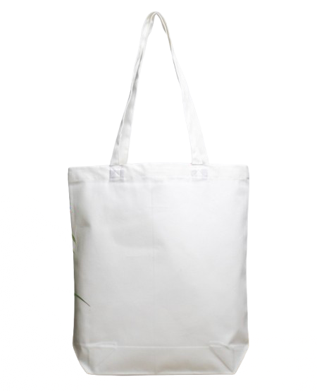 Cabas blanc Cécile M Made in France en coton bio et recyclé 