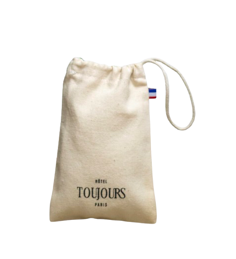 Pochon XS naturel en coton bio et recyclé Origine France Garantie - Audrey