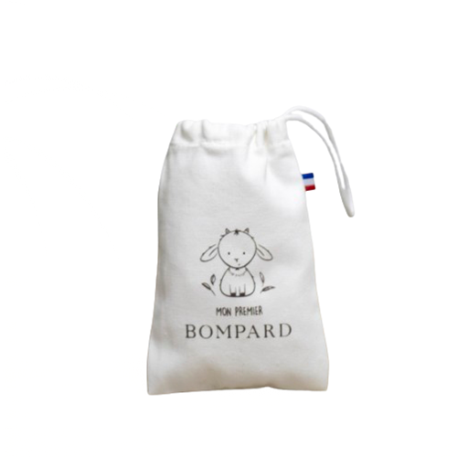 Pochon XS blanc en coton bio et recyclé Origine France Garantie - Audrey