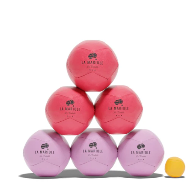 Boules de pétanque en cuir recyclé - Summer - 3