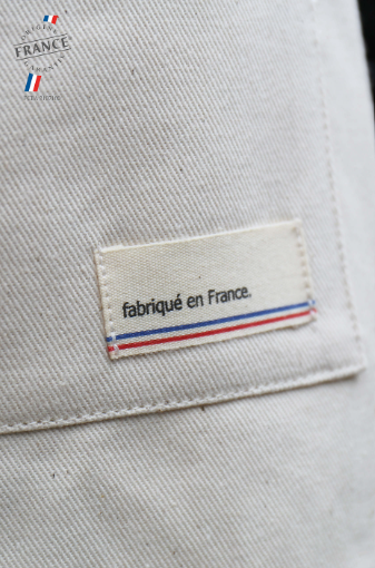 Tablier long en coton recyclé - Tanguy - 6