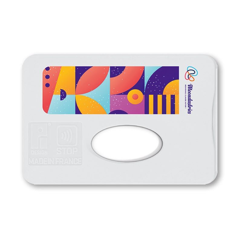 Protege carte avec blindage anti-RFID en plastique recyclé - 2