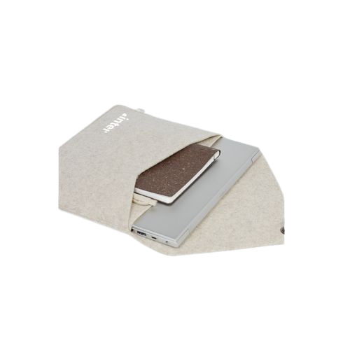 Housse ordinateur portable de 14 pouces en feutre de laine recyclé - 6