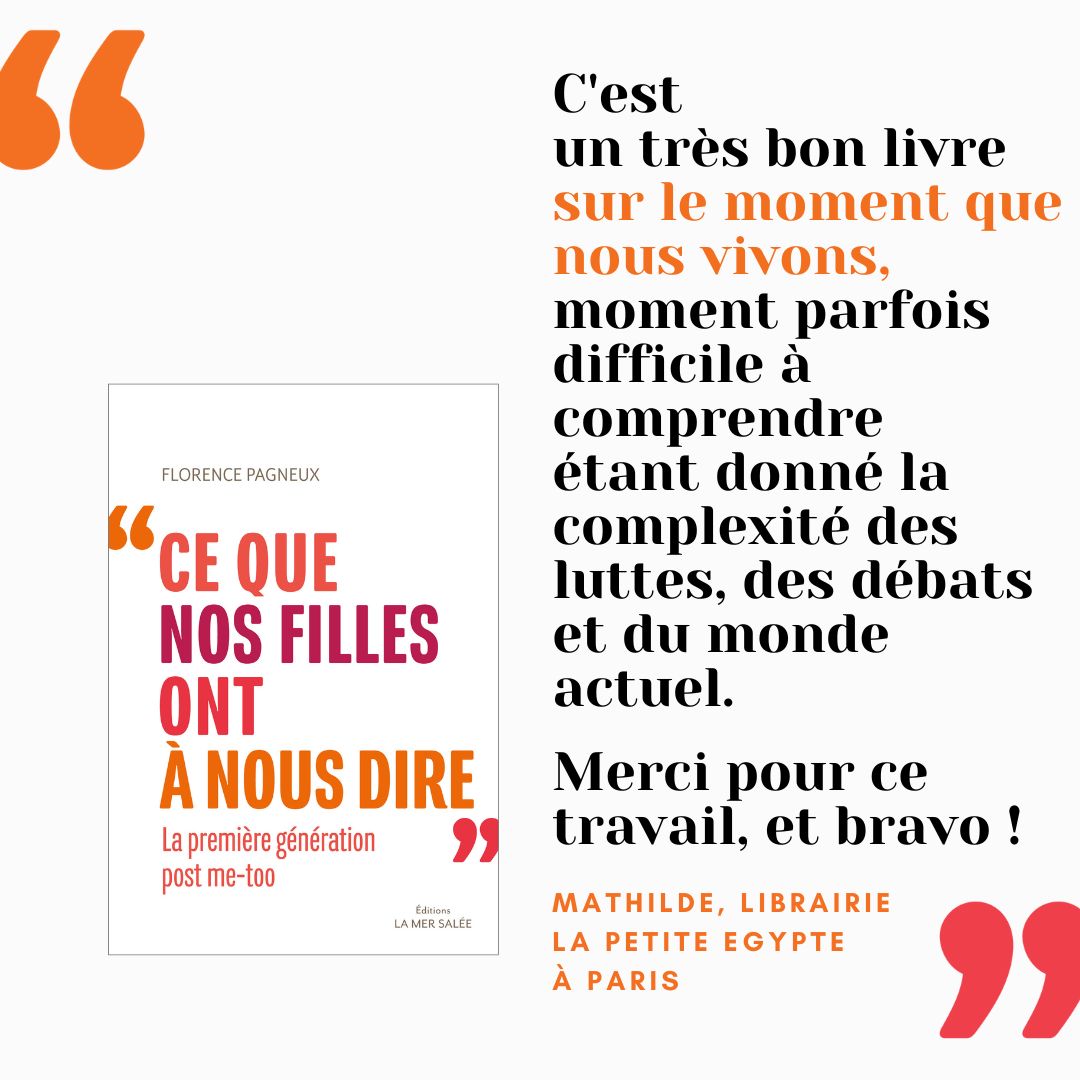 Livre : "Ce que nos filles ont à nous dire" - Florence Pagneux - 4