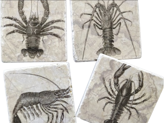 Dessous de verre en marbre - 1