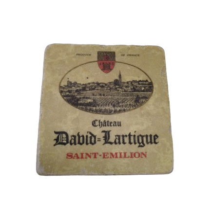 Dessous de verre en marbre - 2