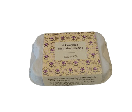 Boite à oeufs bombes à fleurs - 1