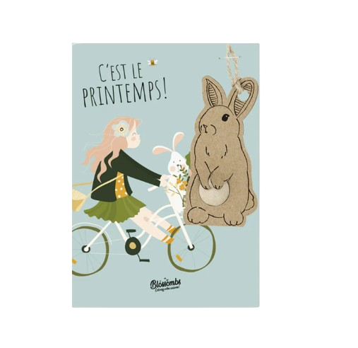 Carte personnalisable à bombe à fleurs sauvages - 3