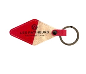 Porte-clés en bâche upcyclée sur mesure - 3