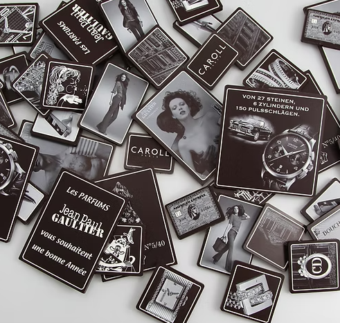 Etui fourreau œuf en chocolat noir personnalisable -